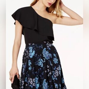 Sachin & Baby SB by One-Shoulder Ruffled Top